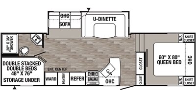 2019 Palomino Puma 286RBSS floorplan