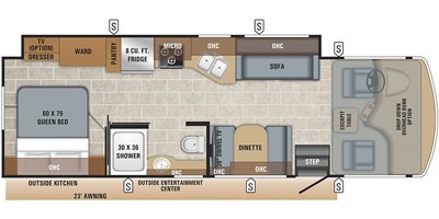 2019 Jayco Alante 29S floorplan