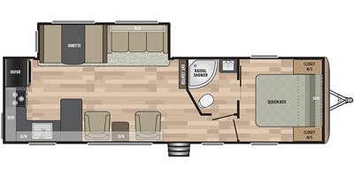 2019 Keystone Springdale (East) 293RK floorplan