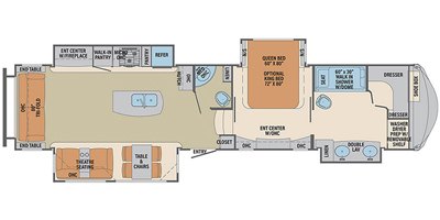 2019 Palomino Columbus 383FB floorplan