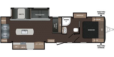 2019 Dutchmen Atlas 3132ML floorplan