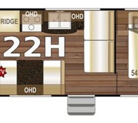 2019 Northwood Nash 22H floorplan
