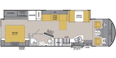 2019 Coachmen Mirada 32SS floorplan