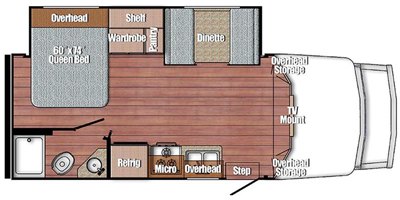 2019 Gulf Stream BT Cruiser 5245 floorplan