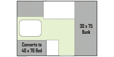 2019 Aliner Scout-Lite Base floorplan