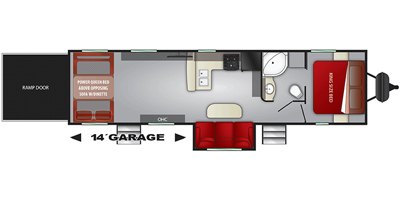 2019 Cruiser RV Stryker ST-3214 floorplan