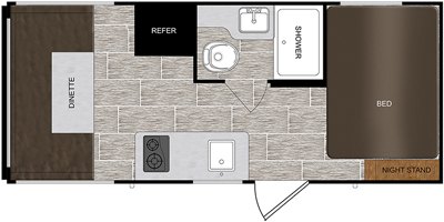 2019 Prime Time Manufacturing Navi 16RD floorplan