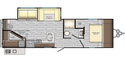 2019 CrossRoads Zinger ZR299RE floorplan