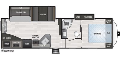 2020 Keystone Springdale (All Regions) 272FWRE floorplan