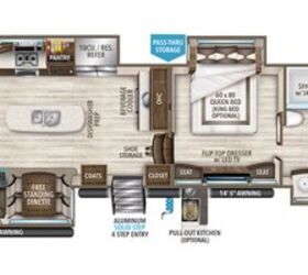 2020 Grand Design Solitude 372WB-R floorplan