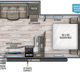 2020 Grand Design Transcend Xplor 221RB floorplan
