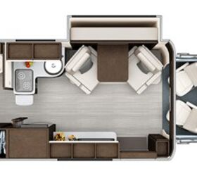 2020 Leisure Travel Vans Unity U24MB floorplan