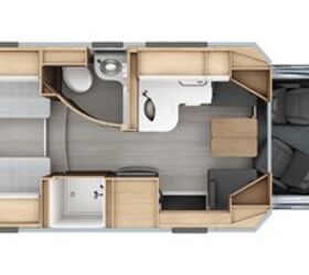 2020 Leisure Travel Vans Wonder W24RTB floorplan