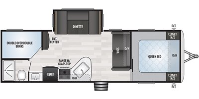 2020 Keystone Springdale (East) 275BH floorplan