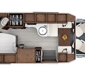 2020 Leisure Travel Vans Serenity S24TFS floorplan