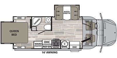 2020 Dynamax Isata 3 Series 24RW floorplan