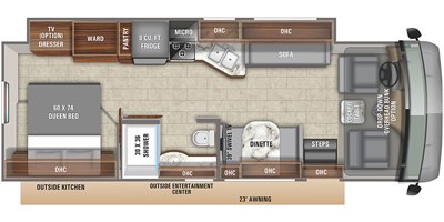 2020 Entegra Coach Vision 29S floorplan