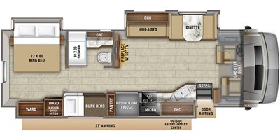 2020 Jayco Seneca 37L floorplan