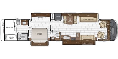 2020 Newmar Mountain Aire 4579 floorplan