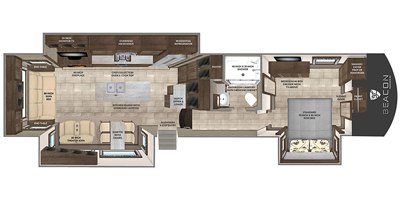 2020 Vanleigh RV Beacon 39RLB floorplan