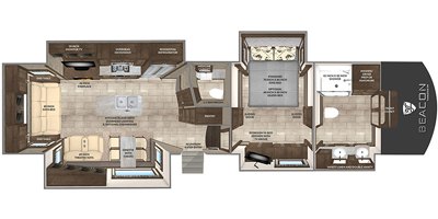 2020 Vanleigh RV Beacon 39FBB floorplan