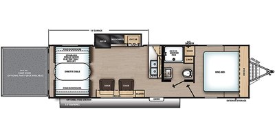 2020 Coachmen Catalina Trail Blazer 28THS floorplan