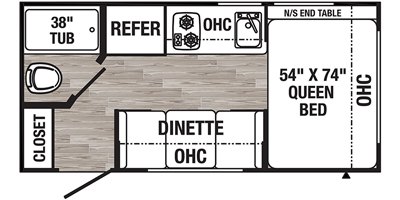 2020 Palomino Puma Ultra Lite 12FBX floorplan