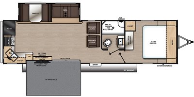 2020 Coachmen Catalina Legacy Edition 303RKP floorplan