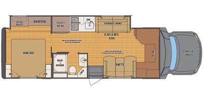 2020 Renegade Veracruz 35FWS floorplan