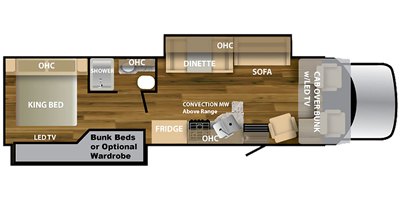 2020 NeXus RV Ghost 36DS floorplan