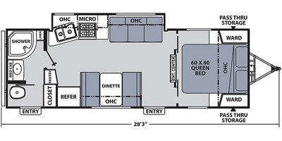 2020 Coachmen Apex Ultra Lite 249RBS floorplan