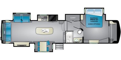 2020 Heartland Big Country BC 3965 DSS floorplan