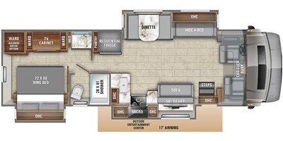 2020 Entegra Coach Accolade 37TS floorplan