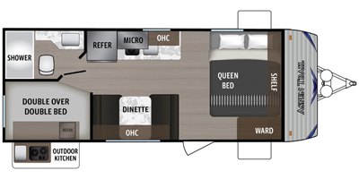 2020 Dutchmen Aspen Trail LE 1950BH floorplan