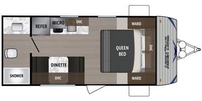 2020 Dutchmen Aspen Trail LE 1850RB floorplan