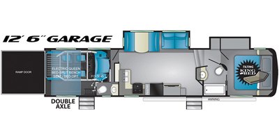 2020 Heartland Torque TQ 327 floorplan