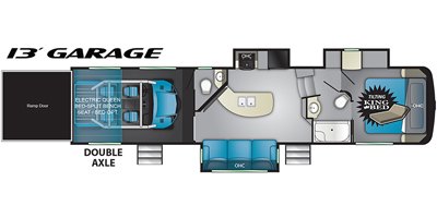 2020 Heartland Torque TQ 345 JM floorplan