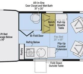 2020 Winnebago Revel™ 44E floorplan
