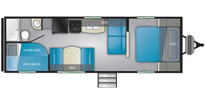 2020 Heartland Prowler 250BH floorplan