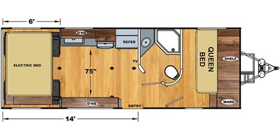 2020 Eclipse Iconic Limited 2114 SF-LE floorplan