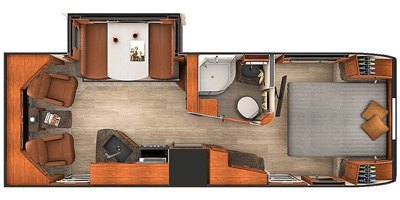 2020 Lance Travel Trailer 2375 floorplan