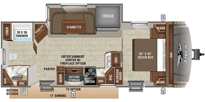 2020 Jayco Eagle HT 262RBOK floorplan