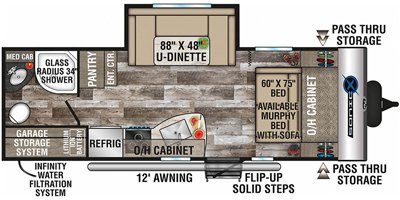 2020 Venture Sonic X SN220VRBX floorplan