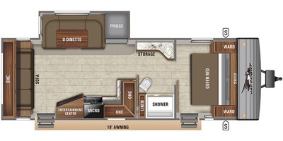 2020 Jayco Jay Flight SLX8 275RLSW floorplan