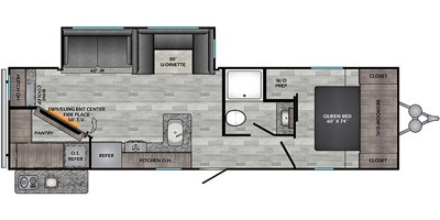 2020 CrossRoads Zinger ZR299RE floorplan