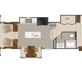 2020 DRV Elite Suites 44 Columbus floorplan