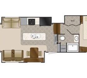 2020 DRV Elite Suites 43 Manhattan floorplan