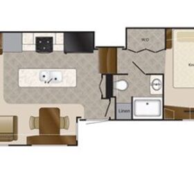 2020 DRV Elite Suites 38RSSB3 floorplan