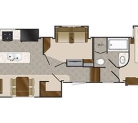 2020 DRV Elite Suites 44 Cumberland floorplan