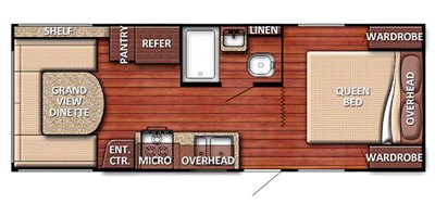 2020 Gulf Stream Kingsport SE 20QBG floorplan